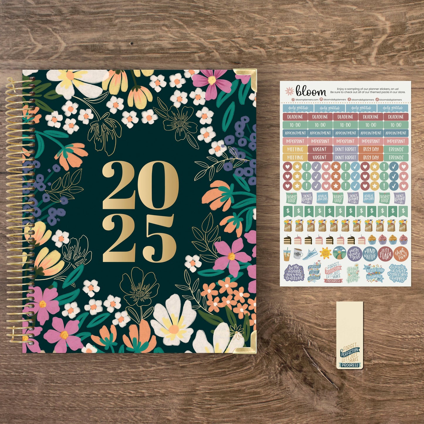 2025 Calendar Year Vision Planners 7.5" x 9" - Choose Design