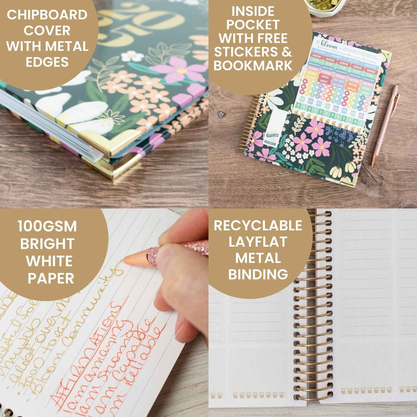 2025 Calendar Year Vision Planners 7.5" x 9" - Choose Design