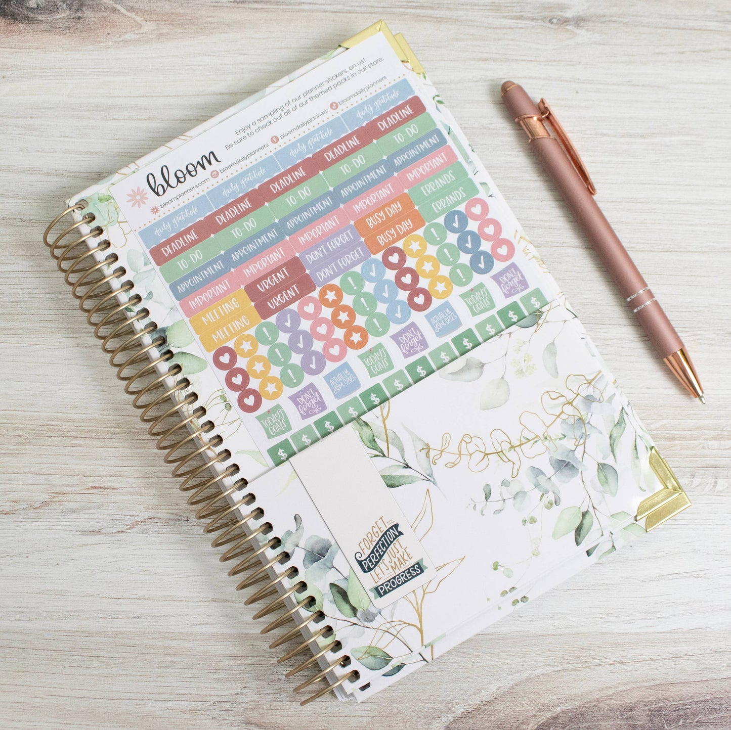 2025 Calendar Year 5x8 Hard Cover Planners - Choose Design