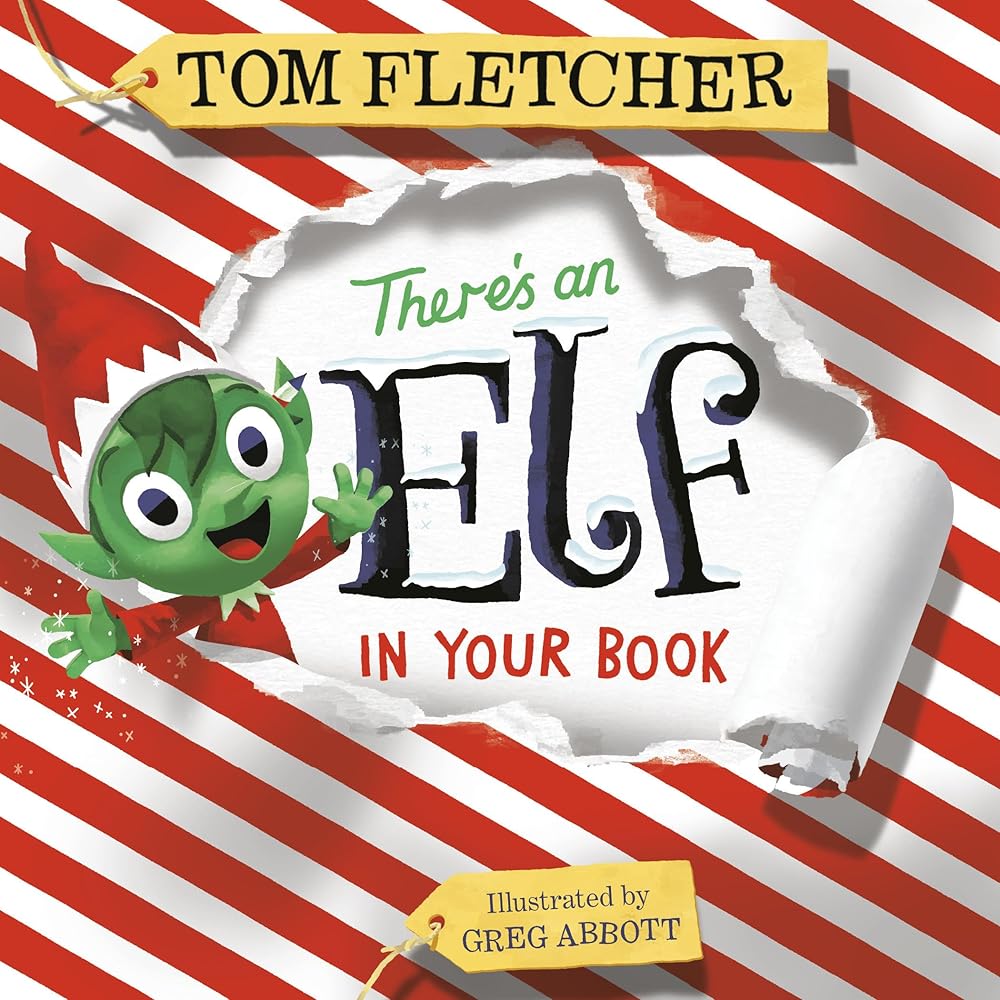 There's an Elf in Your Book: An Interactive Christmas Book for Kids and Toddlers (Who's In Your Book?) cover image