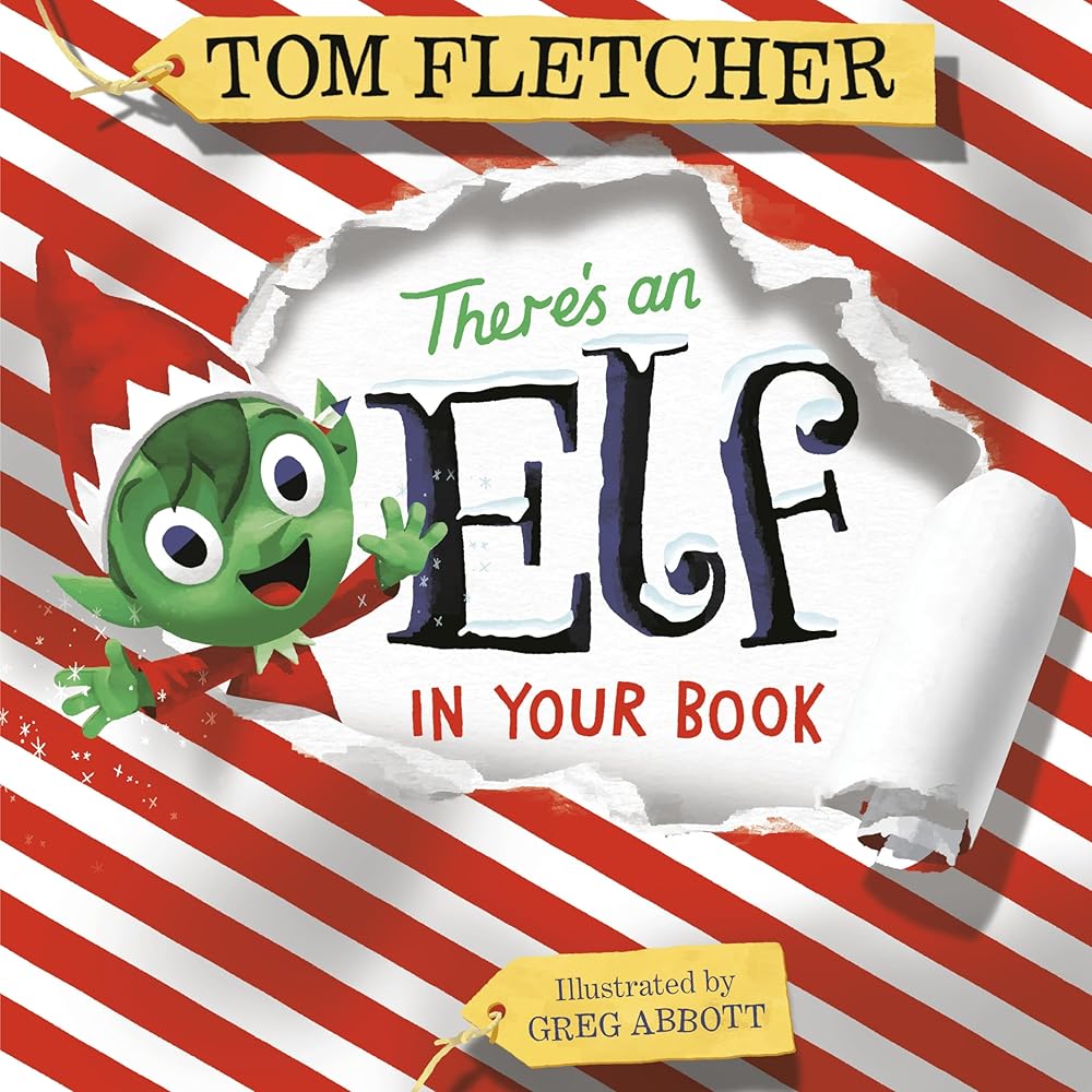 There's an Elf in Your Book: An Interactive Christmas Book for Kids and Toddlers (Who's In Your Book?) cover image