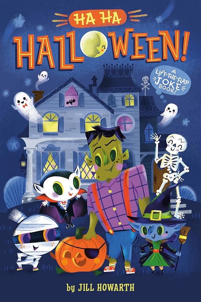 Ha Ha Halloween!: A Lift-the-Flap Joke Book! cover image