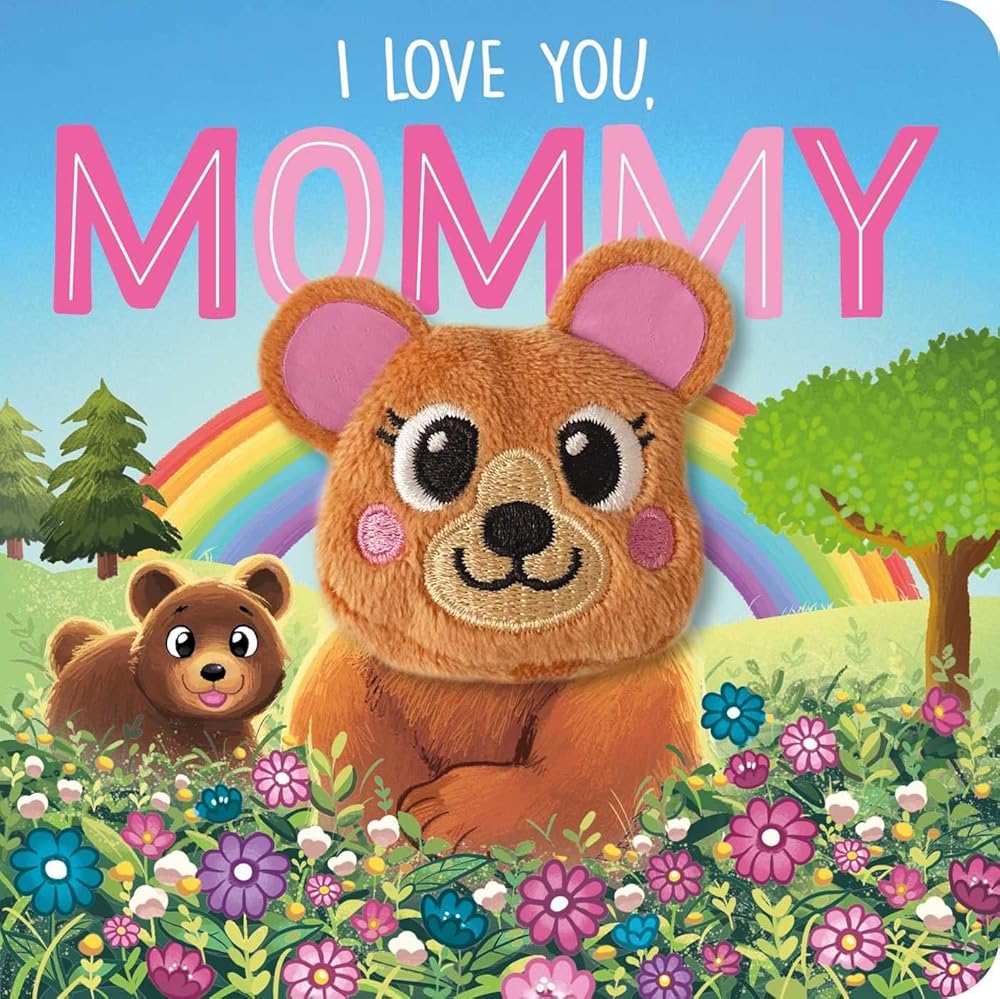 I Love You, Mommy: Finger Puppet Board Book cover image