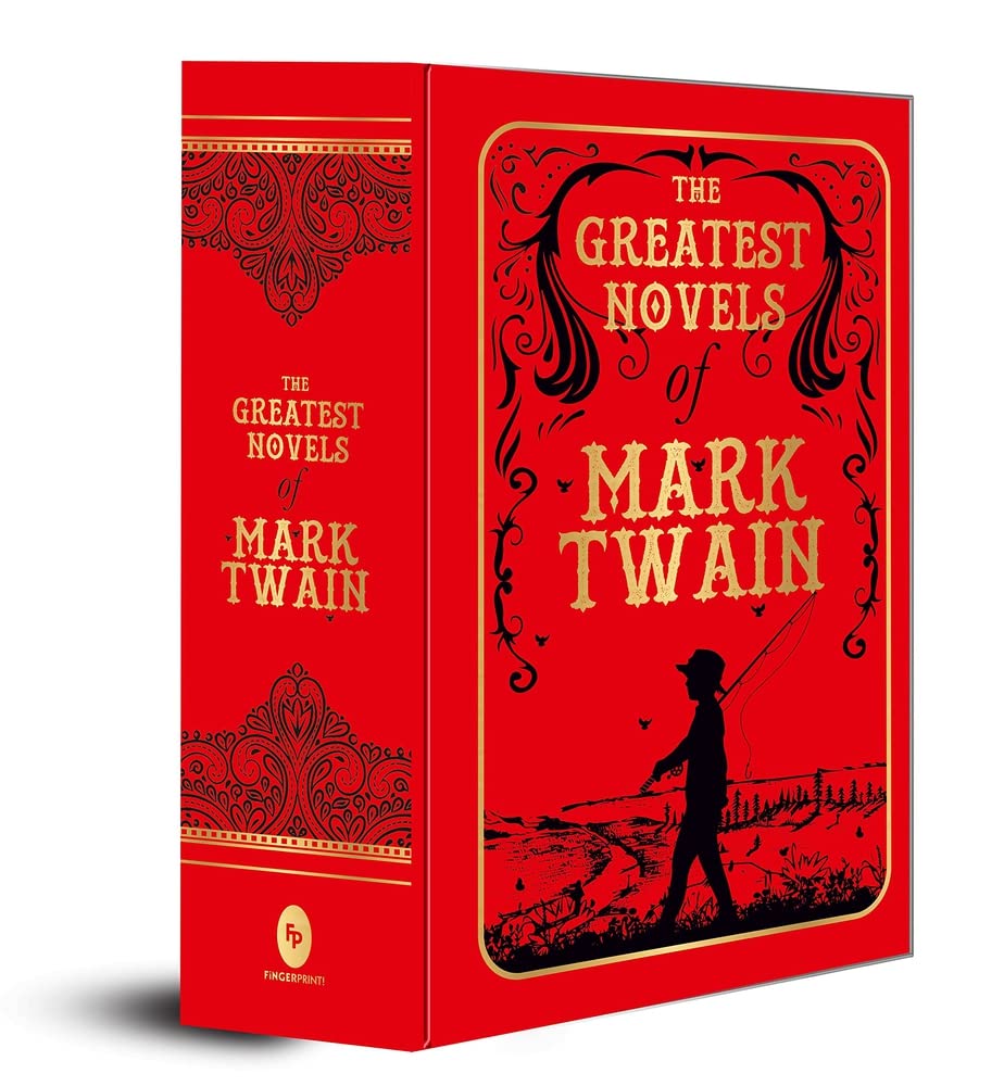 The Greatest Novels of Mark Twain (Deluxe Hardbound Edition) cover image