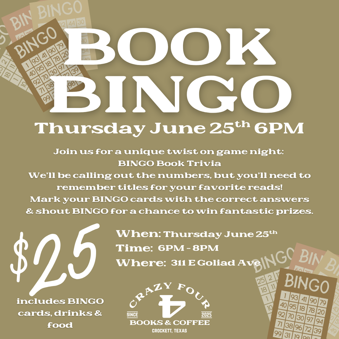 Book Bingo June 2026 Ticket
