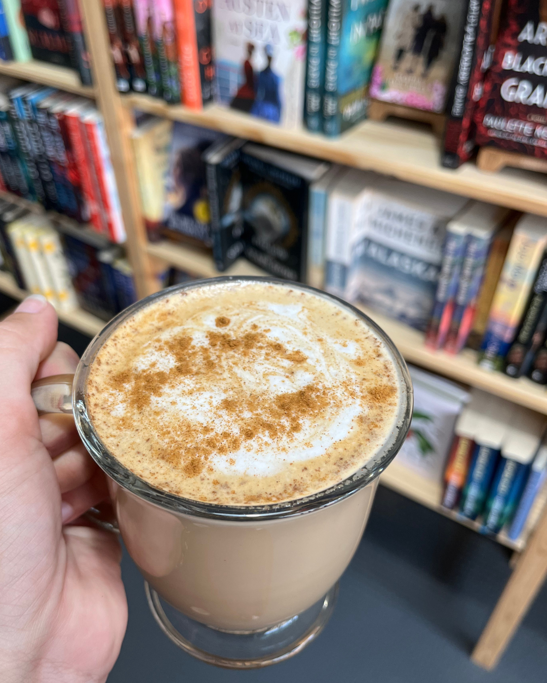 Caramel Butter Pecan Latte