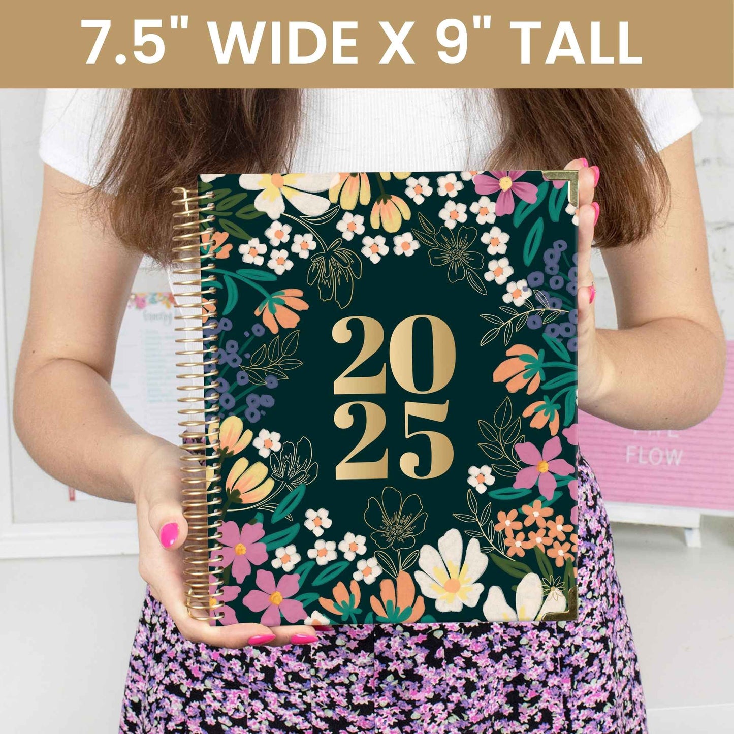 2025 Calendar Year Vision Planners 7.5" x 9" - Choose Design