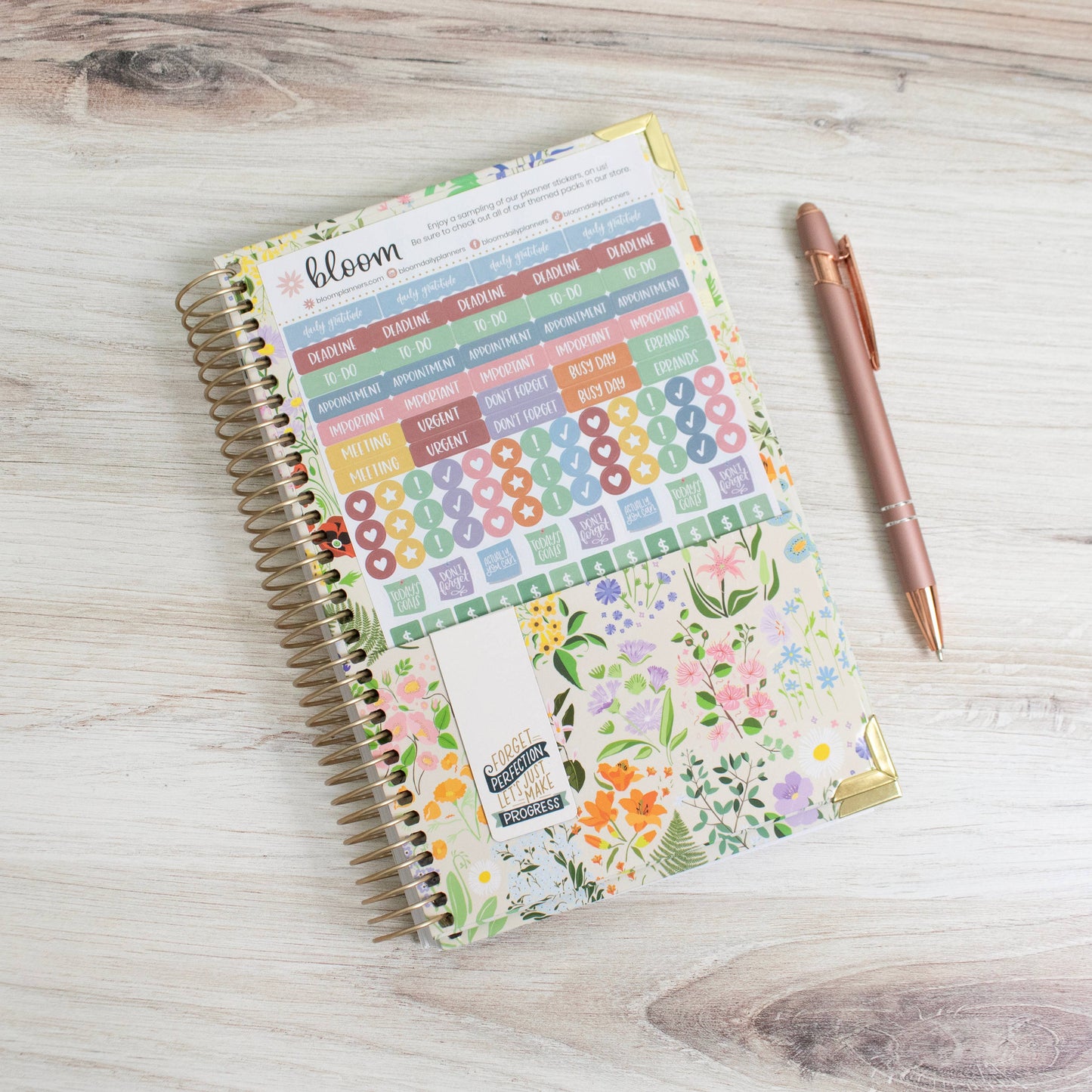2025 Calendar Year 5x8 Hard Cover Planners - Choose Design