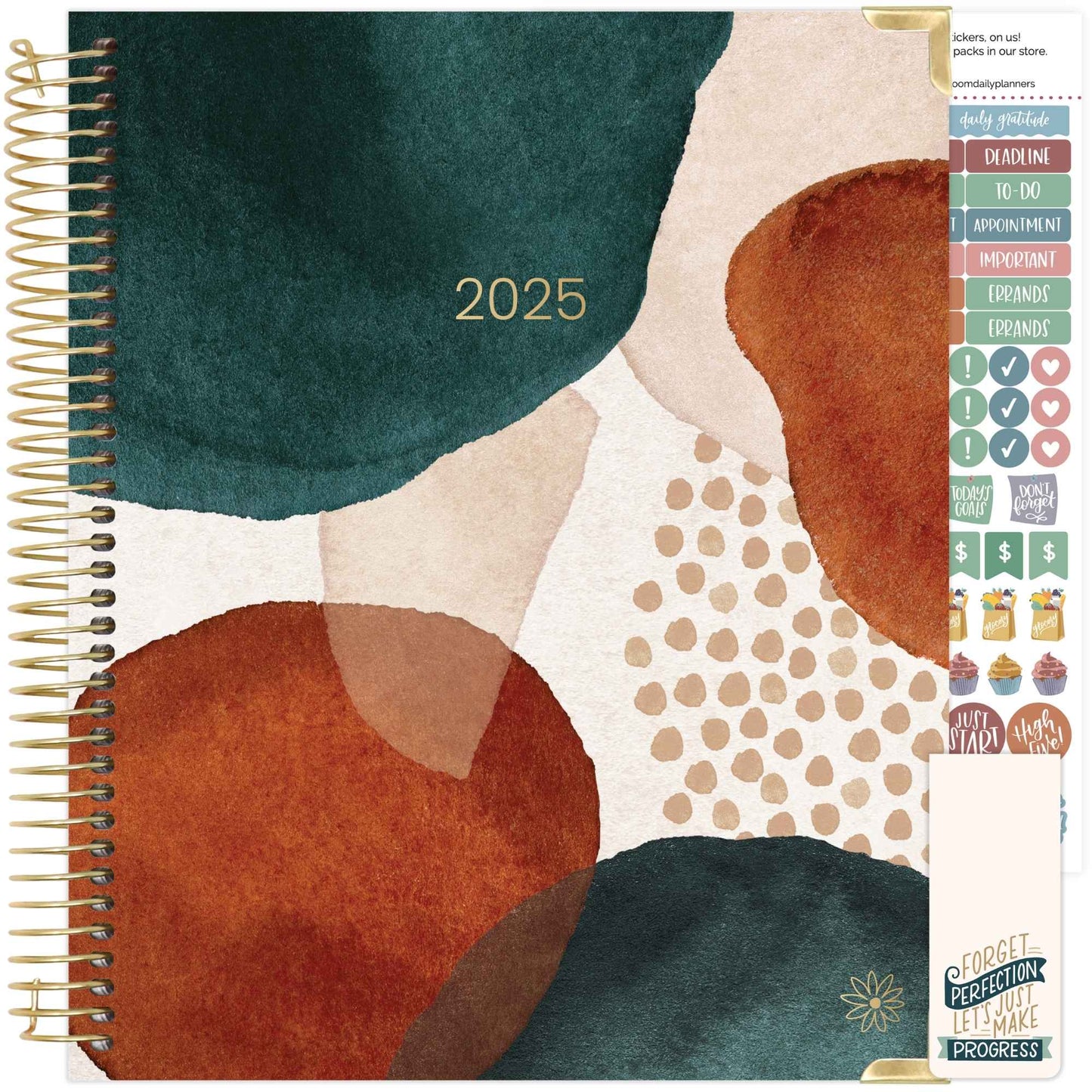 2025 Calendar Year Vision Planners 7.5" x 9" - Choose Design