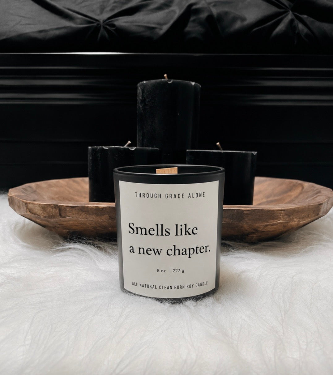 Smells Like a New Chapter Candle
