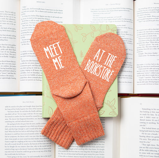"Meet Me... At The Bookstore" Women's Book Socks
