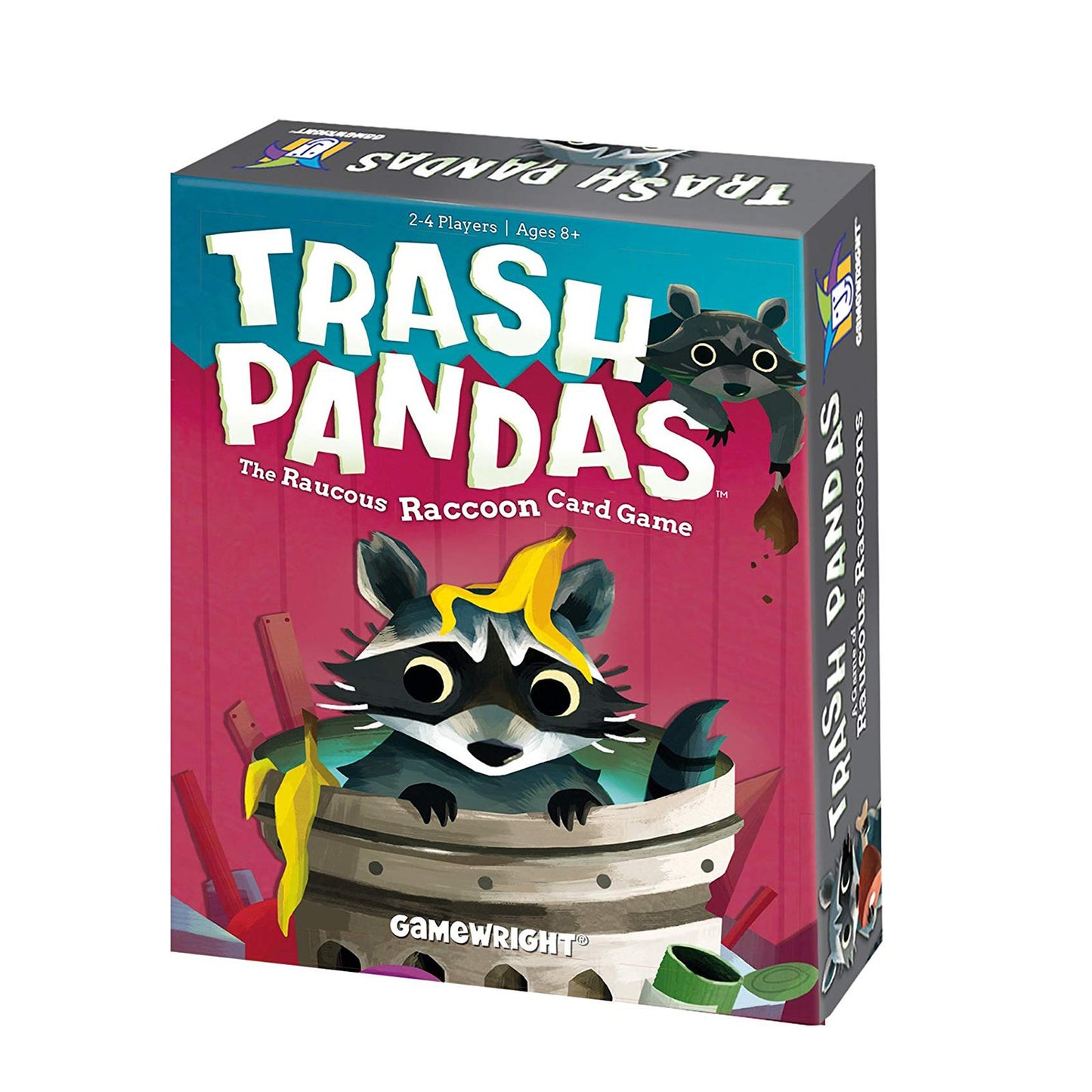 Ceaco Trash Pandas Card Game - Raucous Raccoon, Ages 8+