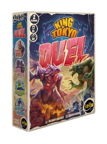 IELLO King of Tokyo: Duel - Two-Player Strategy Dice Game
