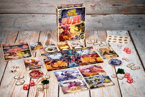 IELLO King of Tokyo: Duel - Two-Player Strategy Dice Game
