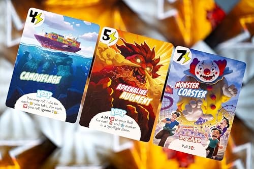 IELLO King of Tokyo: Duel - Two-Player Strategy Dice Game