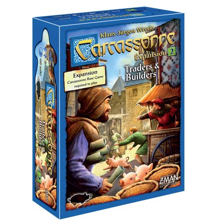 Z-Man Games Carcassonne Traders & Builders Expansion, Standard