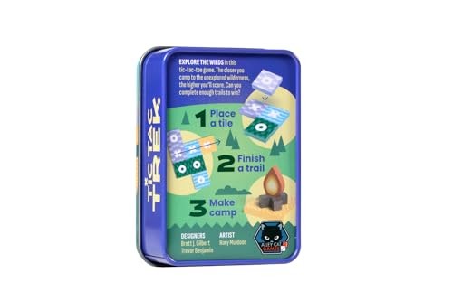 Alley Cat Games Tic Tac Trek Exploration Tin Game Pack of 1