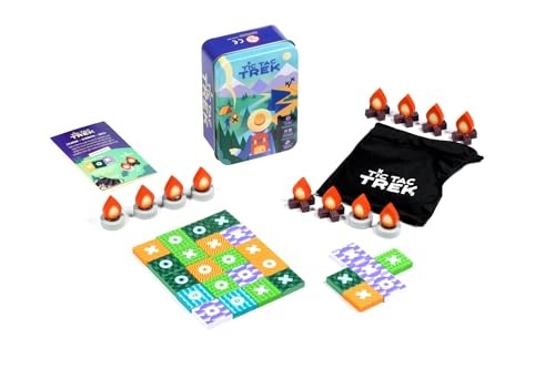 Alley Cat Games Tic Tac Trek Exploration Tin Game Pack of 1