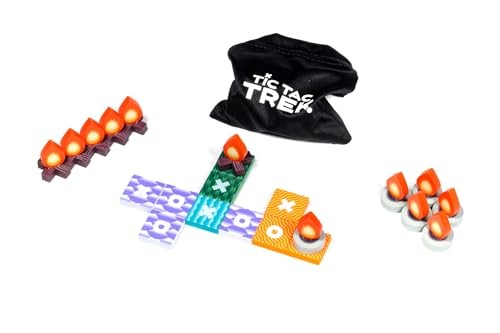 Alley Cat Games Tic Tac Trek Exploration Tin Game Pack of 1