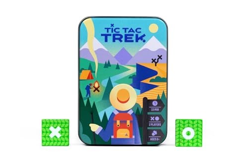 Alley Cat Games Tic Tac Trek Exploration Tin Game Pack of 1