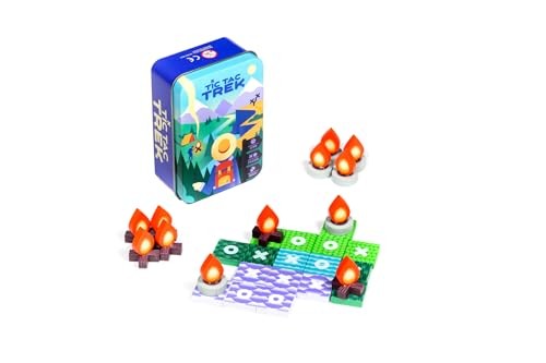 Alley Cat Games Tic Tac Trek Exploration Tin Game Pack of 1
