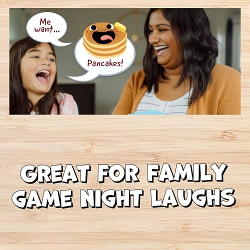 Gamewright Me Want Pancakes! Card Game, 4"x5"x0.1", Pack of 1