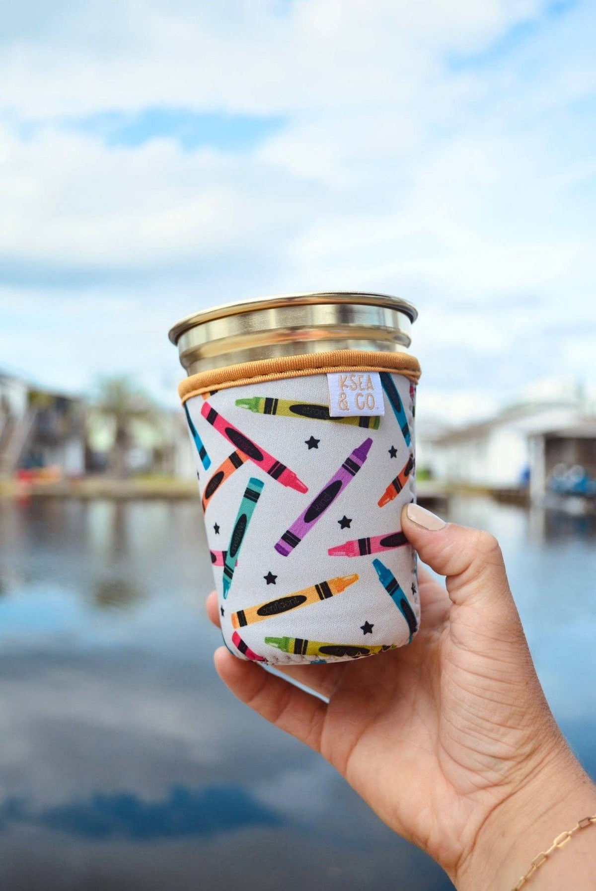 Crayon Iced Coffee Drink Sleeve