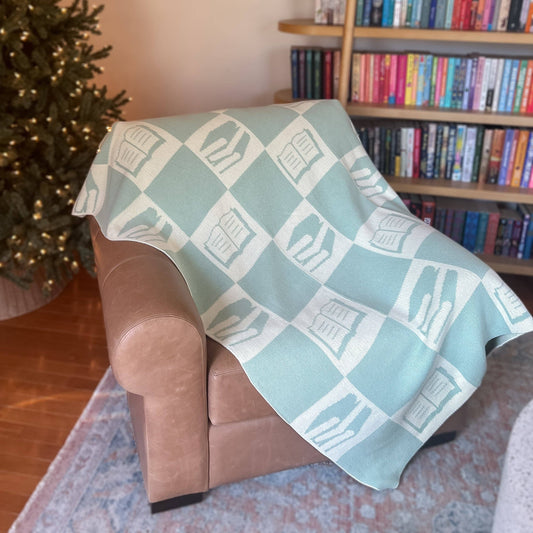 The Bookish Throw - 100% Cotton