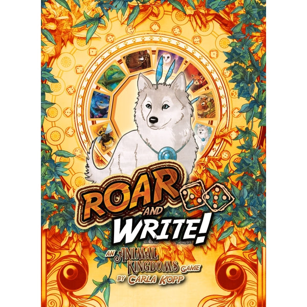 Galactic Raptor Games Roar and Write Strategy Game