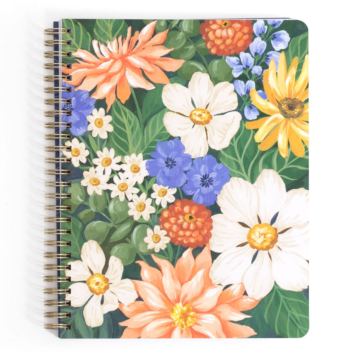 Cottage Floral Spiral Notebook