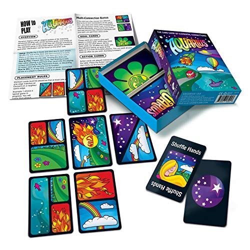 Looney Labs Aquarius Card Game - Pack of 1