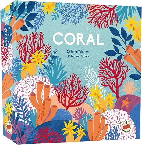 Coral Board Game by Tangi Tabuteau