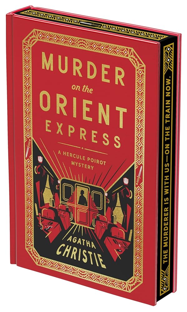 Murder on the Orient Express Deluxe Collector's Edition: A Hercule Poirot Mystery: The Official Authorized Edition (Hercule Poirot Mysteries, 9) cover image
