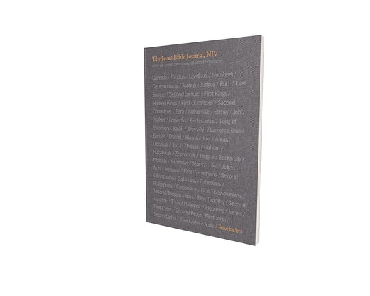 The Jesus Bible Journal, Revelation, NIV, Paperback, Comfort Print cover image