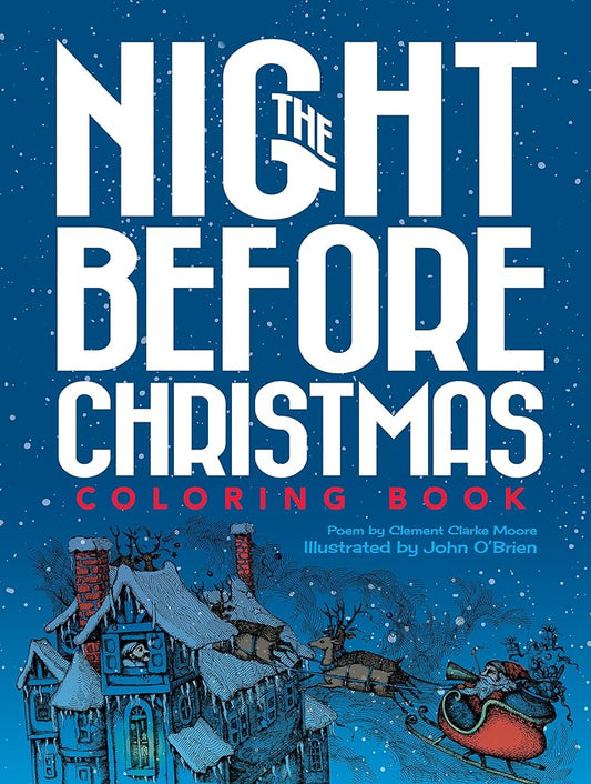 The Night Before Christmas Coloring Book cover image