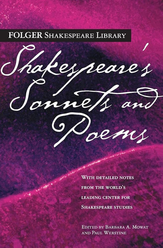 Shakespeare's Sonnets & Poems (Folger Shakespeare Library) cover image