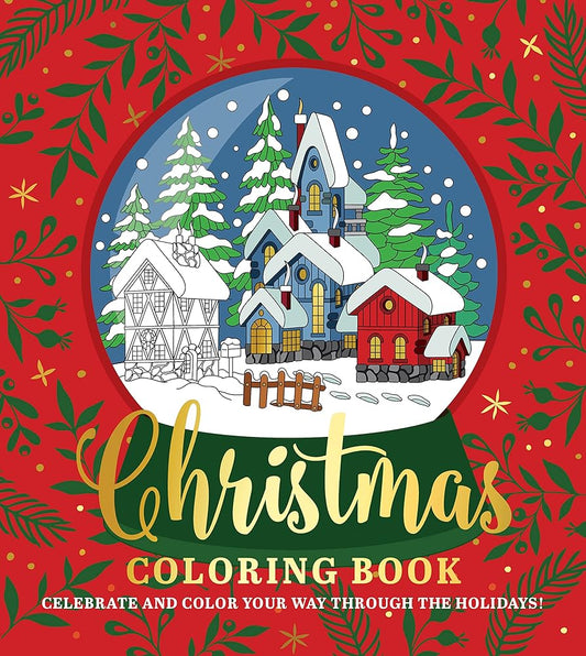 Christmas Coloring Book: Celebrate and Color Your Way Through the Holidays! (Chartwell Coloring Books) cover image