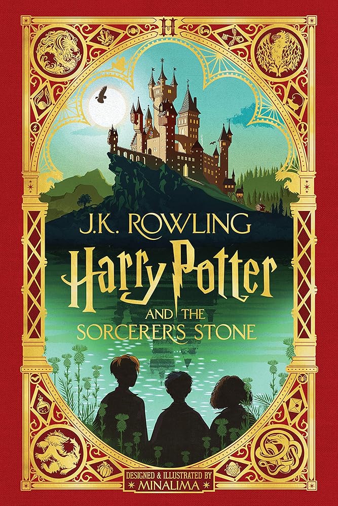 Harry Potter and the Sorcerer's Stone (Harry Potter, Book 1) (MinaLima Edition) (1) cover image