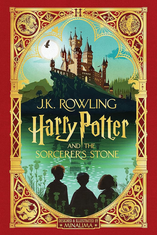 Harry Potter and the Sorcerer's Stone (Harry Potter, Book 1) (MinaLima Edition) (1) cover image