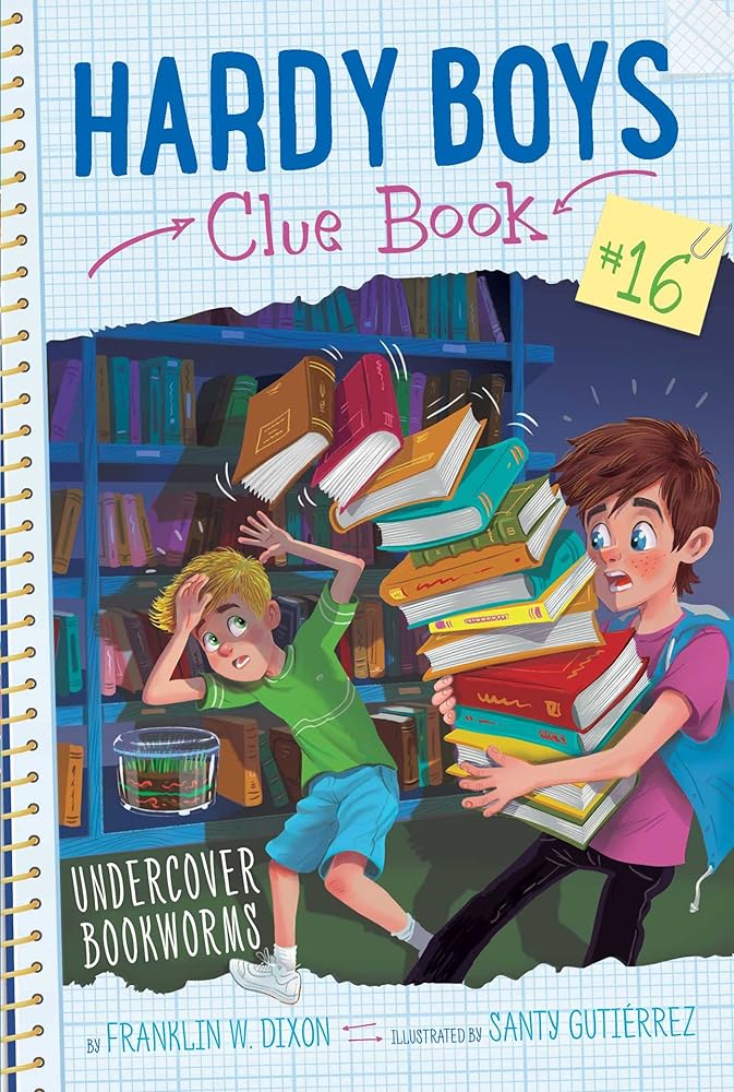 Undercover Bookworms (16) (Hardy Boys Clue Book) cover image