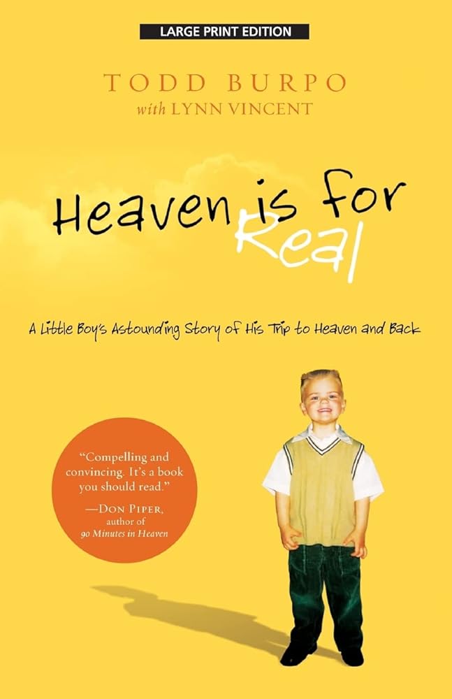 Heaven Is for Real: A Little Boy's Astounding Story of His Trip to Heaven and Back cover image