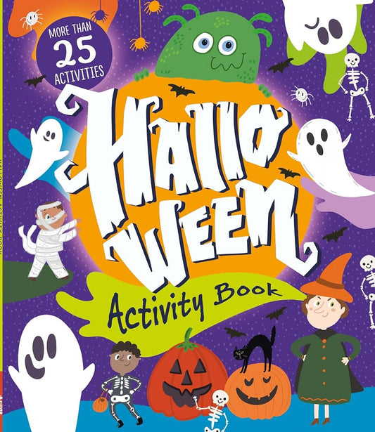 Halloween Activity Book: More Than 25 Activities (Clever Activity Book) cover image
