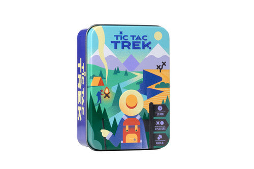 Alley Cat Games Tic Tac Trek Exploration Tin Game Pack of 1