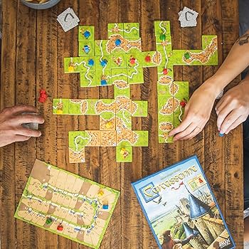 Asmodee Carcassonne Board Game - Standard Size