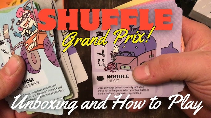 Bicycle Shuffle Grand Prix Board Game, One Size
