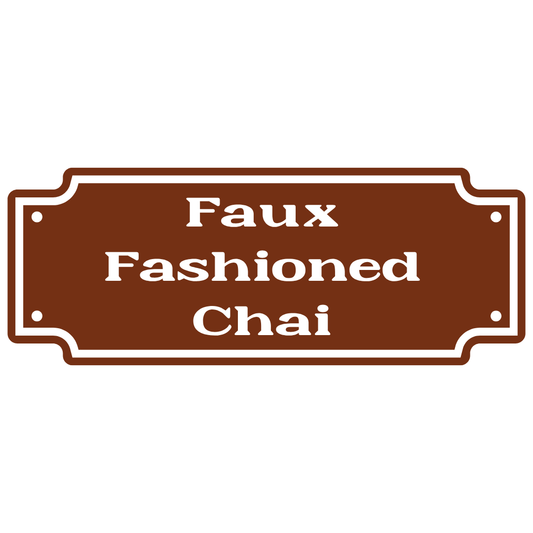 Faux Fashioned Chai