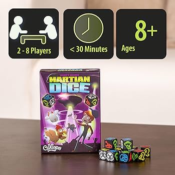 Calliope Games Martian Dice