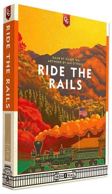 Capstone Games: Ride the Rails Strategy Board Game, One Size