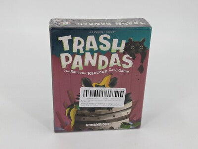 Ceaco Trash Pandas Card Game - Raucous Raccoon, Ages 8+