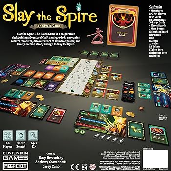 Contention Games Slay the Spire Board Game Pack of 1